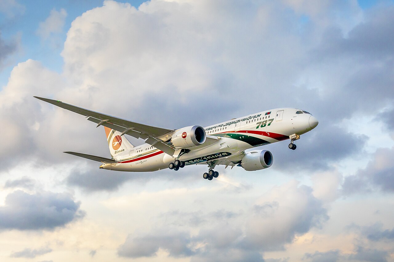 Photographie — Boeing 787 Dreamliner de Biman Bangladesh Airlines