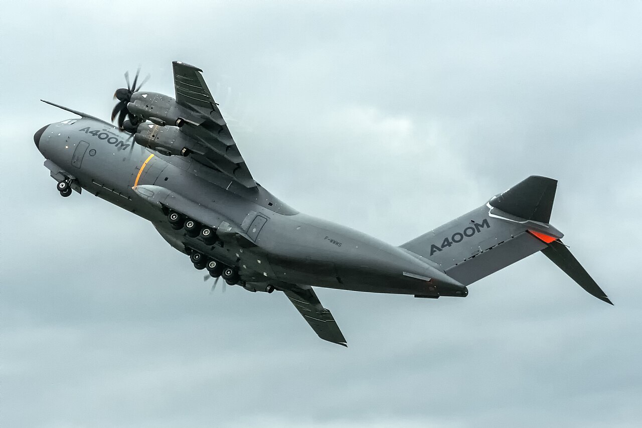 Photographie — Airbus A400M (programme de l'ère EADS) au Salon du Bourget 2013