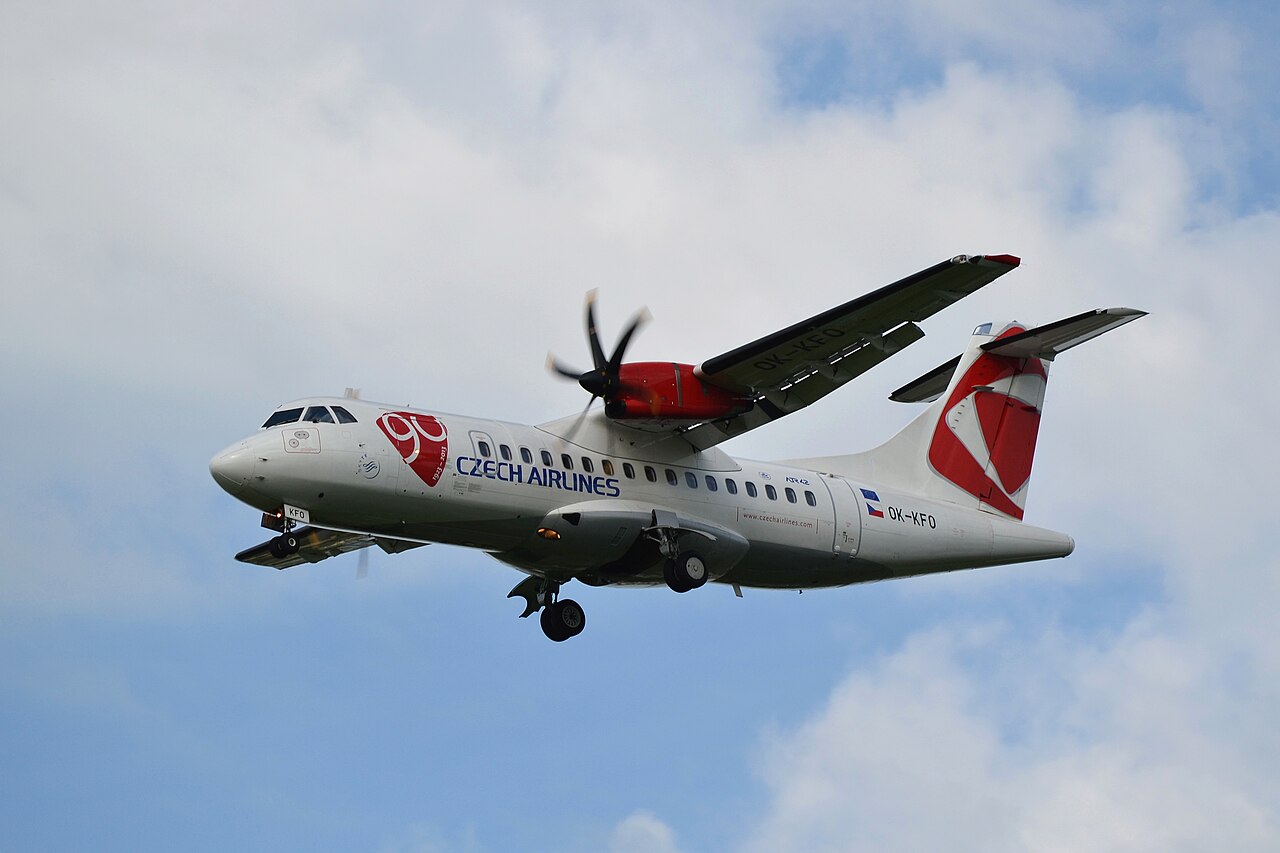 Photographie — ATR 42-500 de Czech Airlines à Prague
